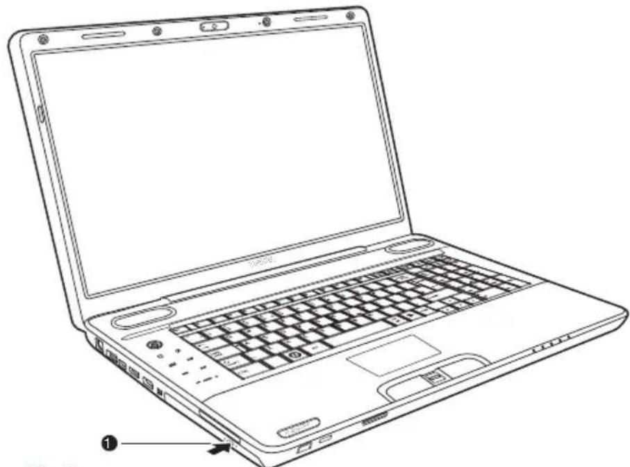 TOSHIBA P500D - Chargement des disques - 1