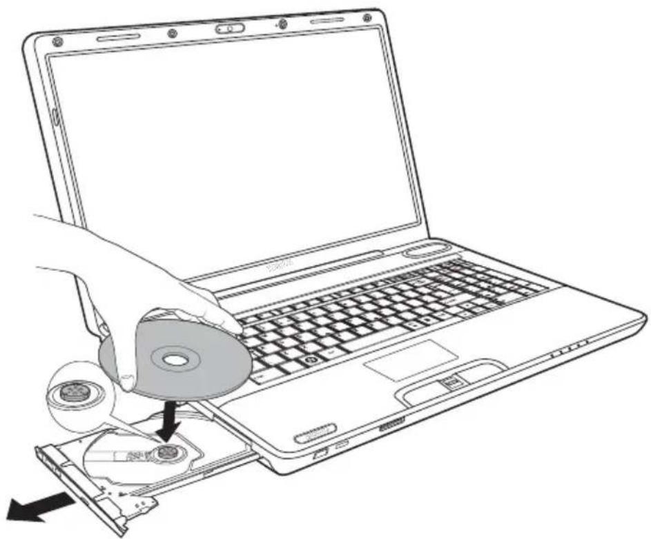 TOSHIBA P500D - Chargement des disques - 4