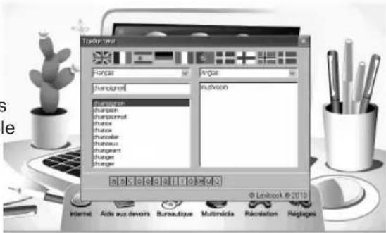 LEXIBOOK Ultra MFC130FR - Pour lancer une traduction - 1