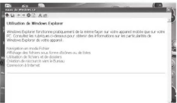 Utilisation de Windows Explorer Windows Explorer fonctionne pratiquement de la même façon sur votre appareil mobile que sur votre PC. Consultez les rubriques ci-dessous pour obtenir des informations sur les partenérables de Windows Explorer de votre appareil. Navigation en moda Fichier Affichage des fichiers sous forme dichres ou de listes Utilisation de fichiers et de dossiers Crélation de raccours vers le Bureau Connexion à Internet