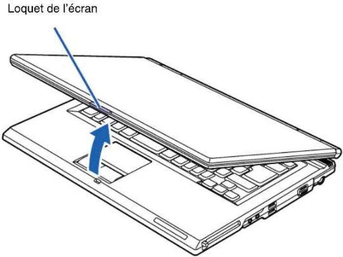 FUJITSU LifeBook V1010 - Passer d'une alimentation sur adaptateur secteur ou auto/avion à une alimentation sur batterie - 2