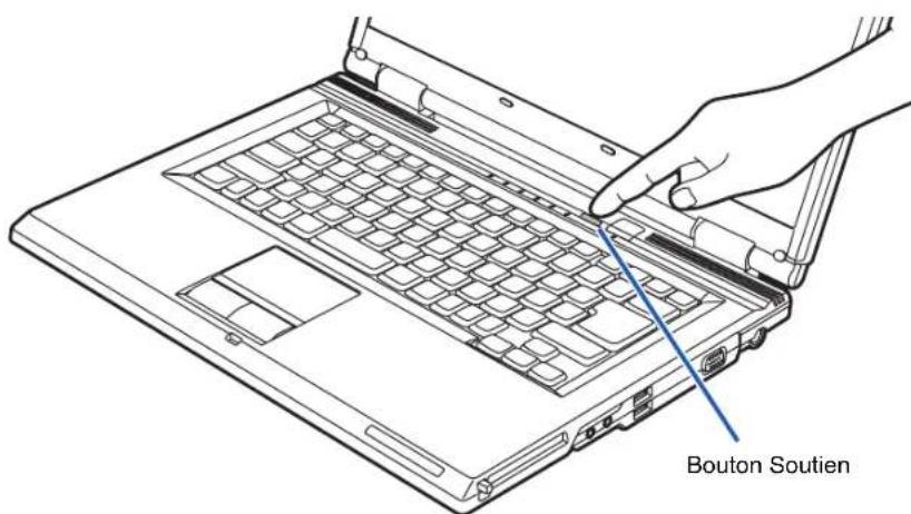 FUJITSU LifeBook V1010 - Réglage du volume - 1