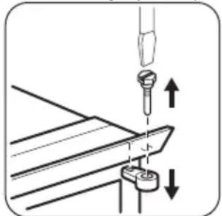 FAURE FBA23027SV - Réversibilité de la porte - 3