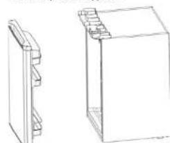 CALIFORNIA BC248 - MODIFICATION DU SENS D'OUVERTURE DE LA PORTE - 2