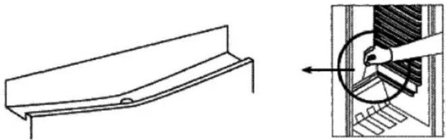 BAUMATIC BR241A - Dégivrage du compartment du réfrigérateur. - 1