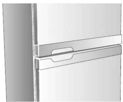 Ardo FDP28A - MONTAGE DE LA GRILLE D'AERATION (FIG. 5) - 3