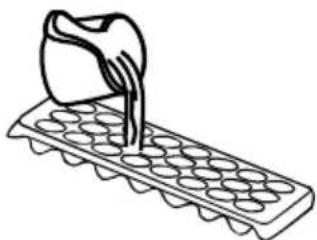 ATLANTIC ART110A+ - le bac à glaçons (Dans certains modèles) - 1