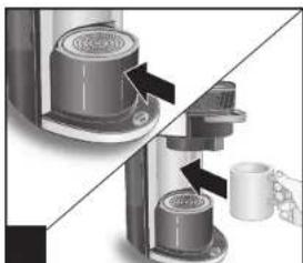 HAMILTON BEACH FlexBrew 49963 - How to Brew Ground Coffee or Soft Pod (cont.) - 3
