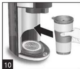 HAMILTON BEACH FlexBrew 49963 - How to Brew Ground Coffee or Soft Pod (cont.) - 5