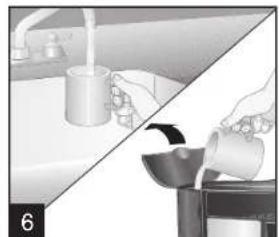 HAMILTON BEACH FlexBrew 49963 - Comment infuser le café moulu ou les dosettes couples (suite) - 1
