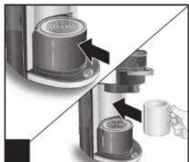 HAMILTON BEACH FlexBrew 49963 - Comment infuser le café moulu ou les dosettes couples (suite) - 4