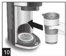 HAMILTON BEACH FlexBrew 49963 - Comment infuser le café moulu ou les dosettes couples (suite) - 6