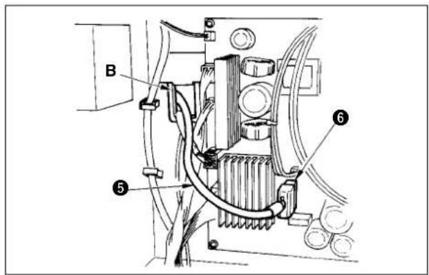 JUKI LZ2290A - Branchement des connecteurs - 4