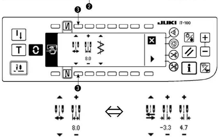 JUKI LZ2290A - ■ Procedure de changement de la valeur de limitation de la largeur maximale de zigzag - 3