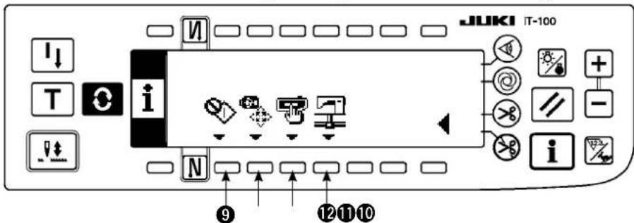 JUKI LZ2290A - Ecran d'information n° 2 (niveau personnel d'entretien) - 1