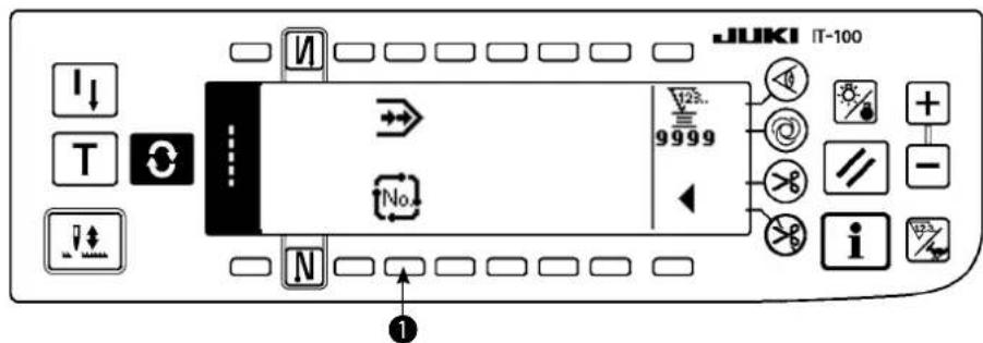 JUKI LZ2290A - Second écran de la liste des formes de couture - 1