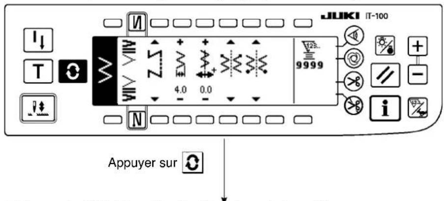 JUKI LZ2290A - 6-3. Transition de l'ecran de base - 2