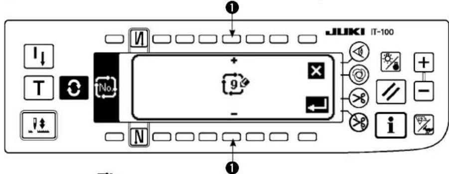 JUKI LZ2290A - Ecran local de creation d'une nouvelle configuration - 1