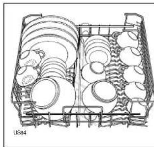 ZANUSSI ZDF210 - Le panier supérieur - 1
