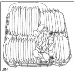 ZANUSSI ZDF210 - Le panier inférieur - 1