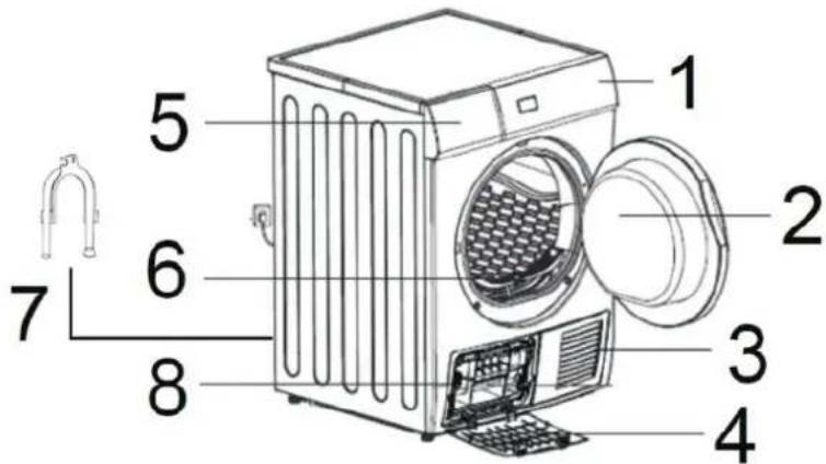 VEDETTE VSF58H1DW - DESCRIPTION DU PRODUIT - 1