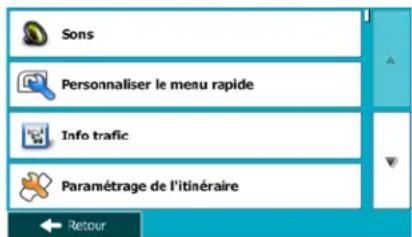 MAPPY Ulti S547 FM - Menu Reglages - 2