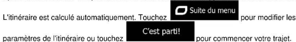 MAPPY Ulti S547 FM - Recherche combinée — Acceder à une destination récente (Historique) - 5