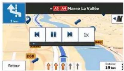 MAPPY Ulti S547 FM - Visualisation de la simulation de l'itinétaire - 4