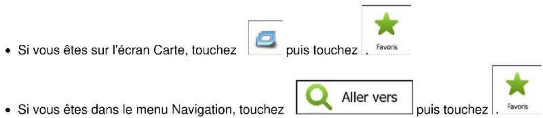 MAPPY Ulti S547 FM - Editor les détails d'une destination favorite - 1