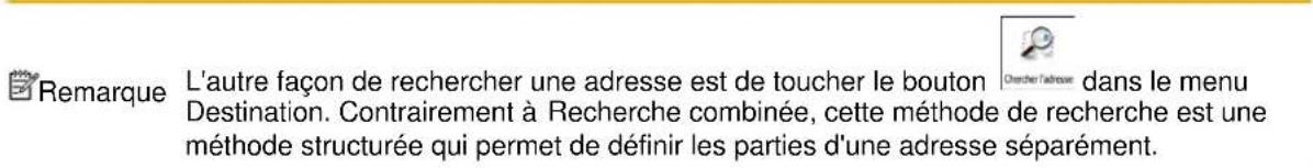 MAPPY Ulti S547 FM - Recherche combinée — Acceder à une adresse - 5