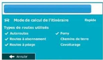 MAPPY Ulti S547 FM - Sélection d'un emplacement sur la carte comme destination - 5