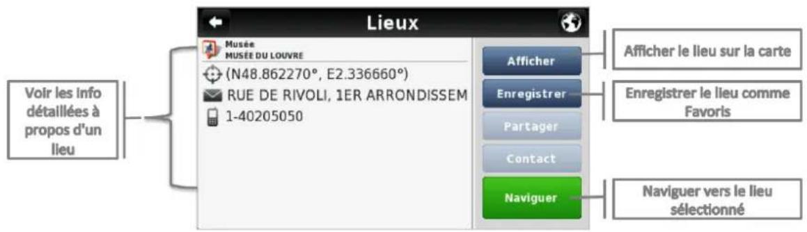 MAPPY Ulti S539 - Écran "Aller à" - 1