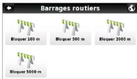 MAPPY Ulti S539 - Trouver une alternative lorsque la route à venir est bloquée - 1