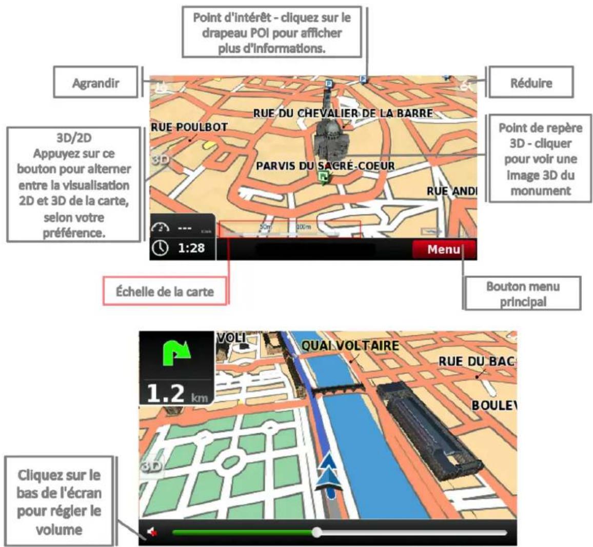 MAPPY Ulti S539 - Écran Carte Principale - 1