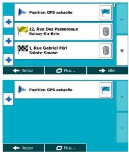 MAPPY Maxi E611 - Creer itineraire - 1