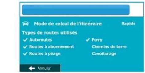 MAPPY Maxi E611 - Recherche combinée — Acceder à une destination récente (Historique) - 6