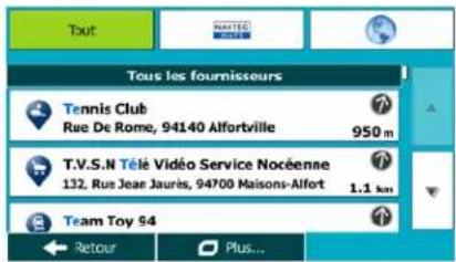 MAPPY Maxi E611 - Recherche combinée — Acceder à un lieu d'intérêt - 2