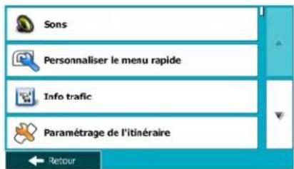 MAPPY Maxi E611 - Menu Reglages - 2