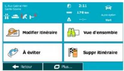 MAPPY Maxi E611 - Vérification des autres itinéaires pour un itinéaire existant - 4