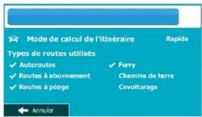 MAPPY Maxi E611 - Sélectionner une des destinations les plus probables (Historique intelligent) - 4