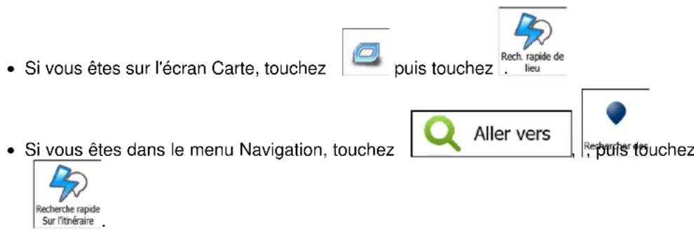MAPPY Maxi E611 - Recherche rapide pour un lieu d'intérêt - 1
