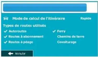MAPPY Maxi E611 - Sélection de la destination à partir de vos favoris - 5