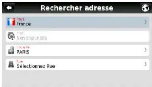 MAPPY Iti S439 - Saisir une adresse - 1