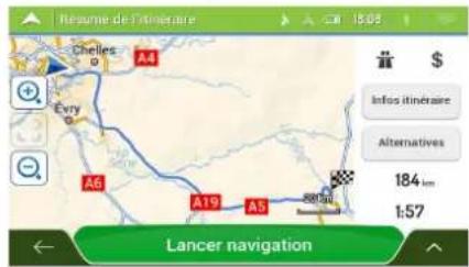 MAPPY Iti E431T - Saisir une adresse - 14