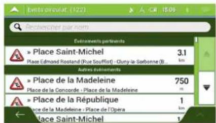 MAPPY Iti E431T - Vérifier les Événements de circulation - 4
