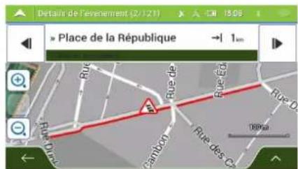 MAPPY Iti E431T - Vérifier les Événements de circulation - 5