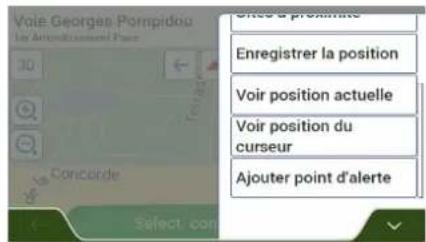 MAPPY Iti E431T - Ajouter un point d'alerte - 4