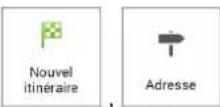 MAPPY Iti E431T - Utiliser le code postal pour selectionner une destination - 1