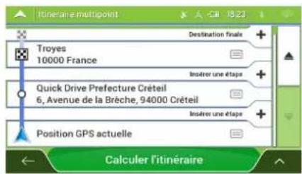 MAPPY Iti E431T - Désiminer un nouveau point de départ - 3