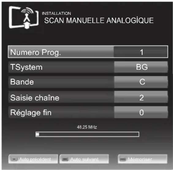 GRUNDIG 32 VLE 2012 EC - Recherche des chaînes de télévision en entrant les numéros de chaîne - 1